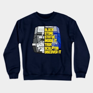 Bolck of stone Crewneck Sweatshirt